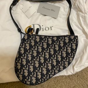 Dior saddle pouch